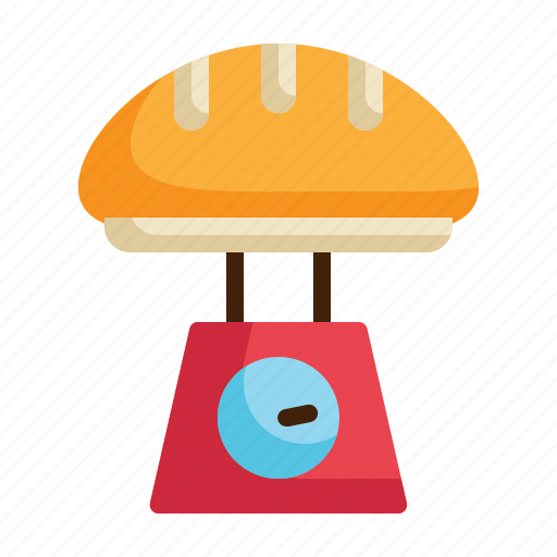 Baked, kilogram, weigh, scale, weight, bakery icon icon - Download on Iconfinder