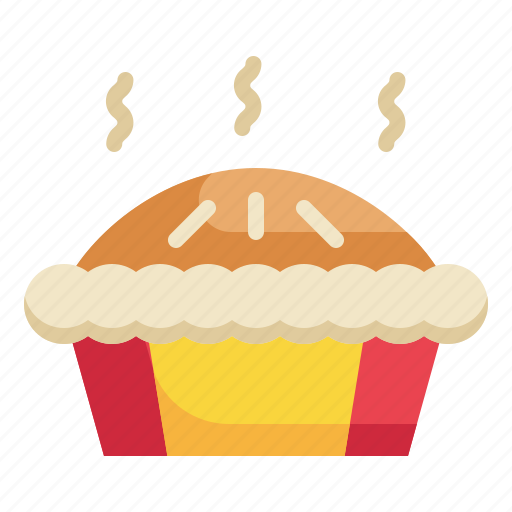 Baked, pie, dessert, sweet, cake, bakery icon icon - Download on Iconfinder