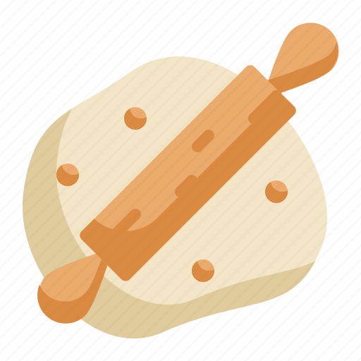 Flour, rolling, baked, wheat, cooking, bakery icon icon - Download on Iconfinder