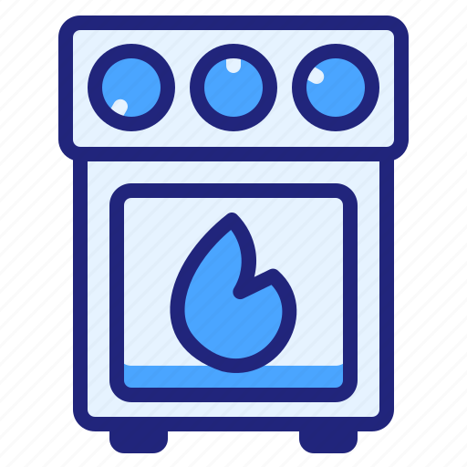 Oven, stove, kitchen, fire, restaurant, cooking icon - Download on Iconfinder