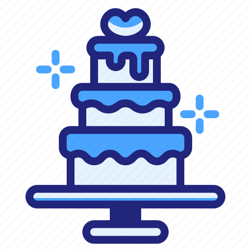 Wedding, cake, sweet, engagement icon - Download on Iconfinder
