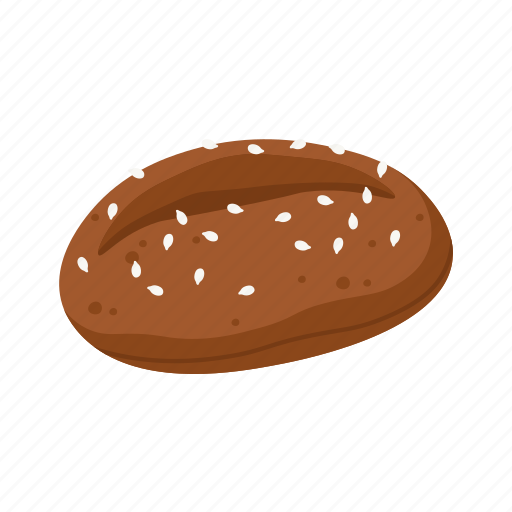 Bread, seeds, crops, flat, icon, baking, bakery icon - Download on Iconfinder