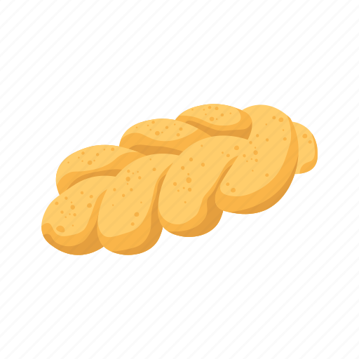 Challah, bread, fragrant, flat, icon, baking, bakery icon - Download on Iconfinder
