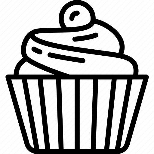 Confectionery, bakery, cupcake, muffin, cake, dessert, pastry icon - Download on Iconfinder