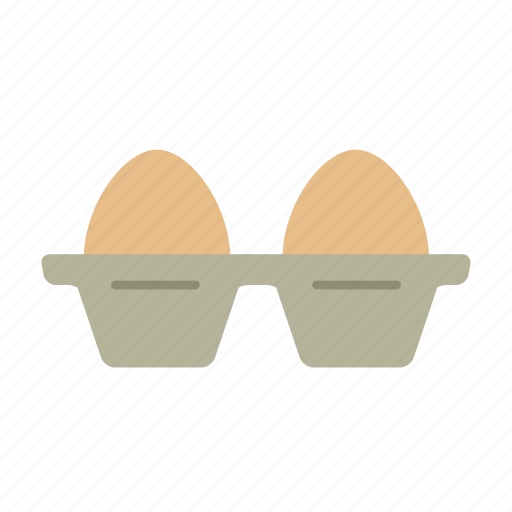 Baking, carton, color, egg, eggs, food, ingredients icon - Download on Iconfinder