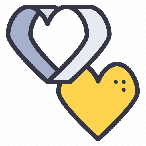 Baking, tools, cookie, cutter, decoration, heart icon - Download on Iconfinder