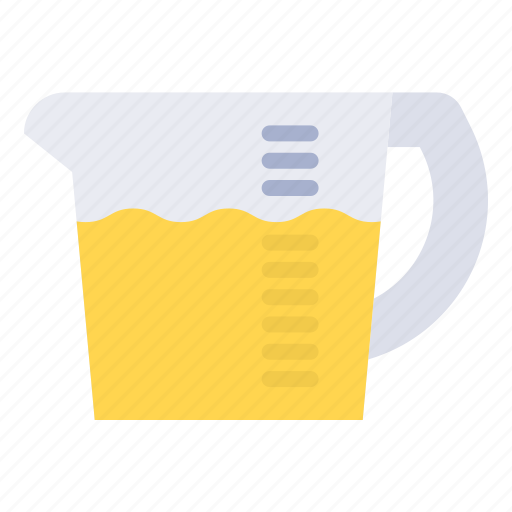 Baking, tools, measuring, cup, liquid, cooking icon - Download on Iconfinder