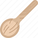 spoon, wooden, food, kitchen, household
