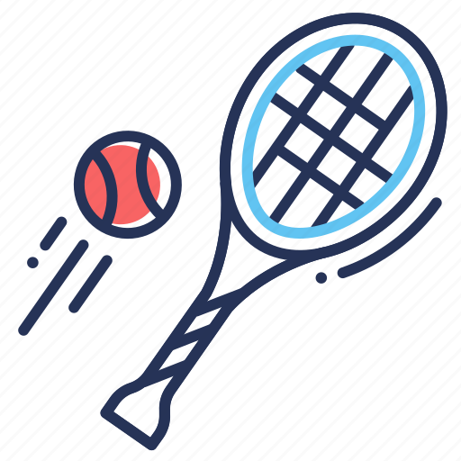 Flying, racket, tennis, tennis ball icon - Download on Iconfinder
