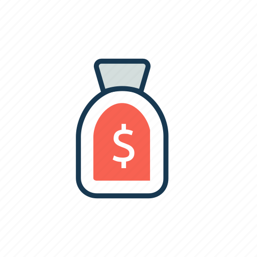 Bank, coin, coin bag, dollar, money, money bag icon - Download on Iconfinder