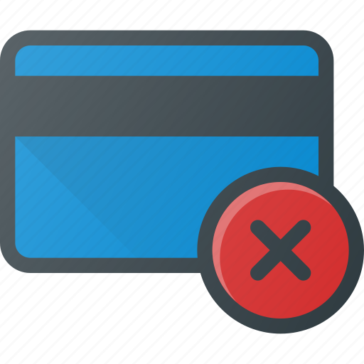 Bank, card, disable, error icon - Download on Iconfinder