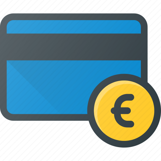 Bank, card, euro, money icon - Download on Iconfinder