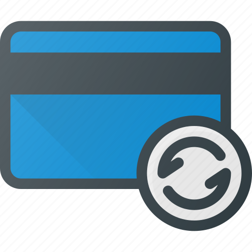 Bank, card, refresh, renew icon - Download on Iconfinder