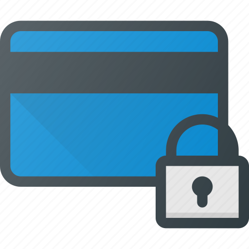 Bank, card, lock, security icon - Download on Iconfinder