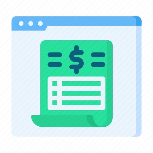 Digital, banking, invoice icon - Download on Iconfinder