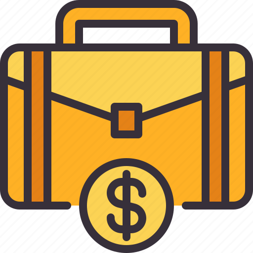 Bag, bank, briefcase, dollar, money icon - Download on Iconfinder