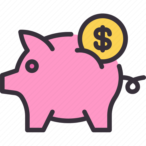 Business, coin, money, pig, save icon - Download on Iconfinder
