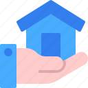 hand, home, house, mortgage, property