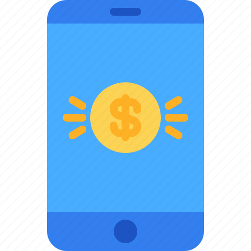 Dollar, earning, finance, money, smartphone icon - Download on Iconfinder