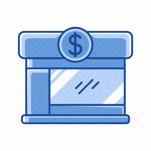 Building, dollar sign, finance, financial institution icon - Download on Iconfinder
