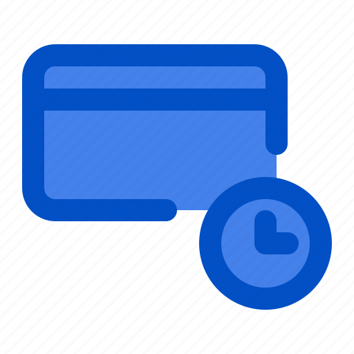 Banking, business, card, clock, finance, payment, saving icon - Download on Iconfinder