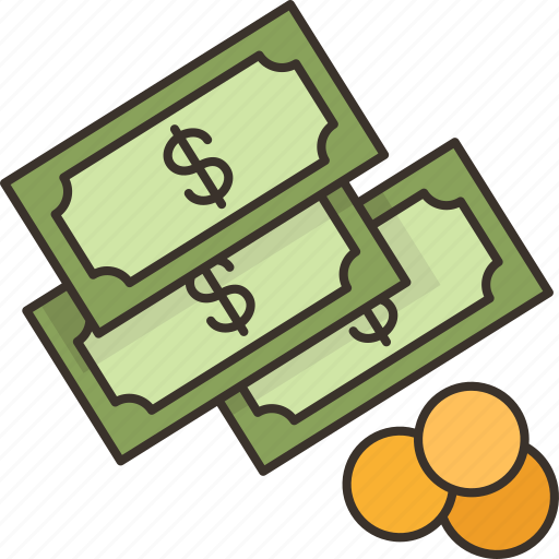 Cash, money, banknote, coins, wallet icon - Download on Iconfinder