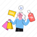 shopping, discount, online, ecommerce 