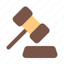 auction, judge, hammer, law, justice