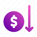 bankruptcy, dollar, recession, decrease, business, and, finance