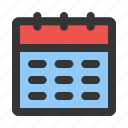 calendar, date, events, schedule, time, and