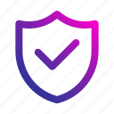 shield, protection, verified, security, banking