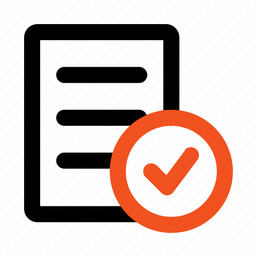 Approved, approval, compliant, validation, files, and, folders icon - Download on Iconfinder