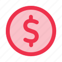 coin, dollars, currency, money, banking