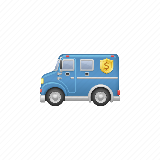 Armored, armored truck, armored van, bank, truck, van icon - Download on Iconfinder