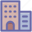 apartment, bank, building, business, office 