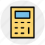 accounting, calculate, calculator, education, machine, math, stationery 