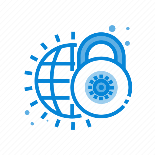 Padlock, safe, transfer, world, lock, security icon - Download on Iconfinder
