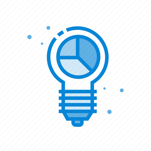 Bulb, business, solution, chart, graph icon - Download on Iconfinder
