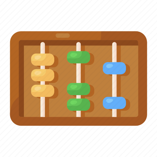 Abacus, arithmetic, totalizer, mathematics, beads icon - Download on Iconfinder