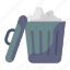 dustbin, recycle bin, trash bucket, garbage container, trash can, waste bin 