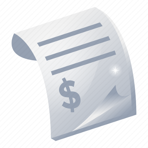 Invoice, receipt, bill, bank statement, payment slip icon - Download on Iconfinder