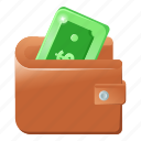 money wallet, cash wallet, currency wallet, pocketbook, purse 