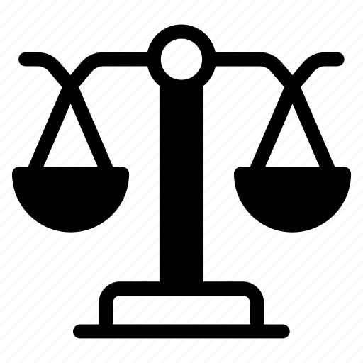 Balance scale, justice scale, law, legal, court icon - Download on Iconfinder
