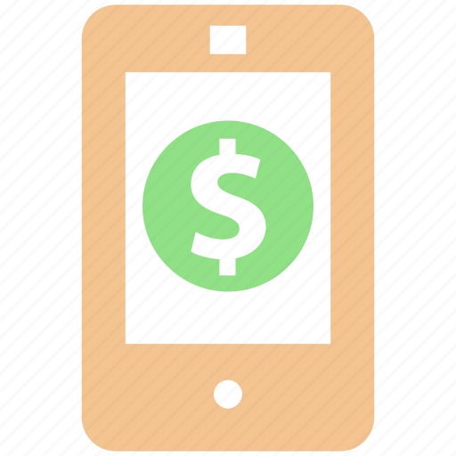 Dollar, mobile, mobile money, mobile payment, money, phone icon - Download on Iconfinder