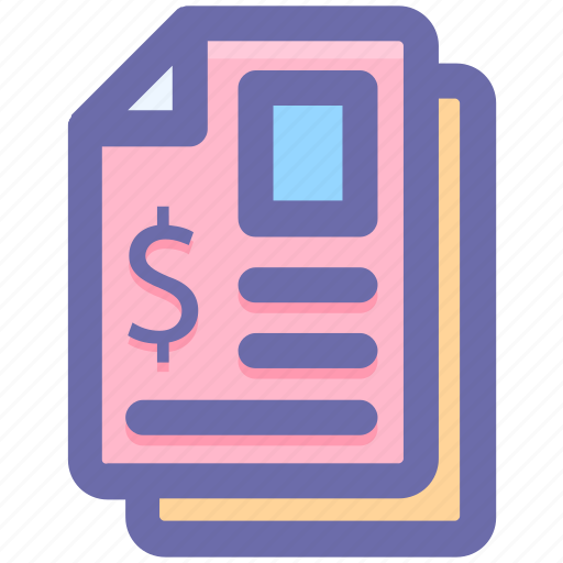 Banking, contract, documents, dollar, files, papers, sheets icon - Download on Iconfinder