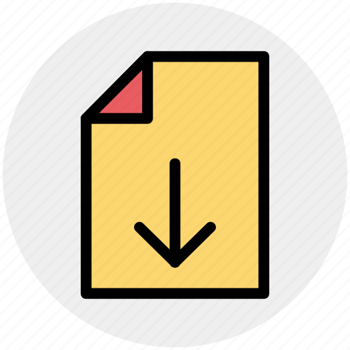 Contract, document, download, download file, file, paper, sheet icon - Download on Iconfinder