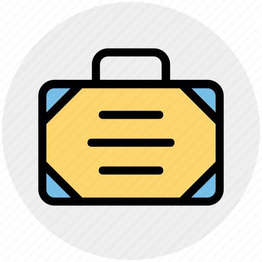 Bag, bank, brief case, business, case, office bag, suit case icon - Download on Iconfinder