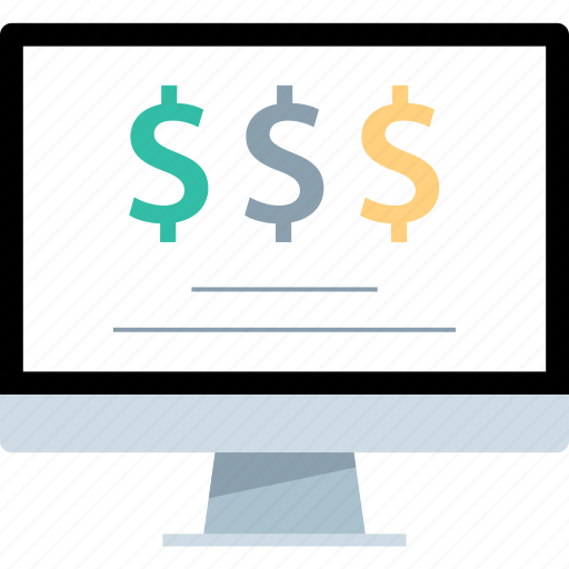 Dollar, money, pc, sign icon - Download on Iconfinder