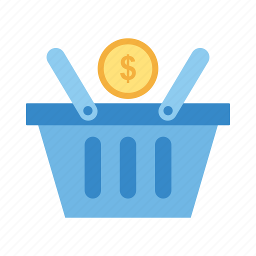 Basket, money bag, add, commerce, ecommerce, market icon - Download on Iconfinder