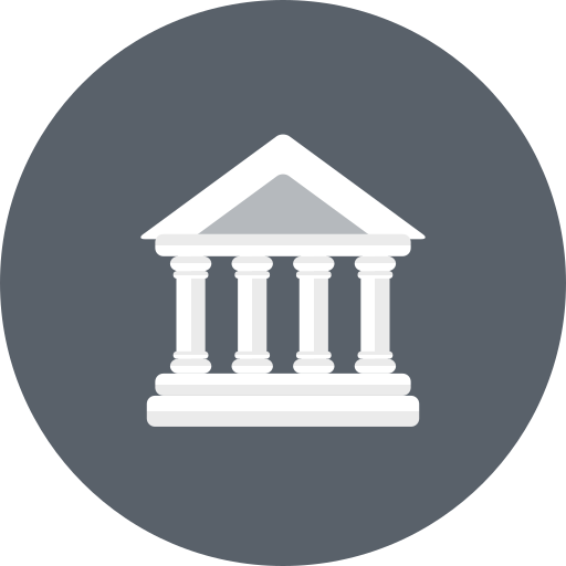 Bank, banking, building, business, courthouse, finance icon - Free download